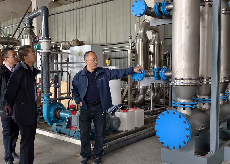 北化校友走访团莅临钛净流体考察交流